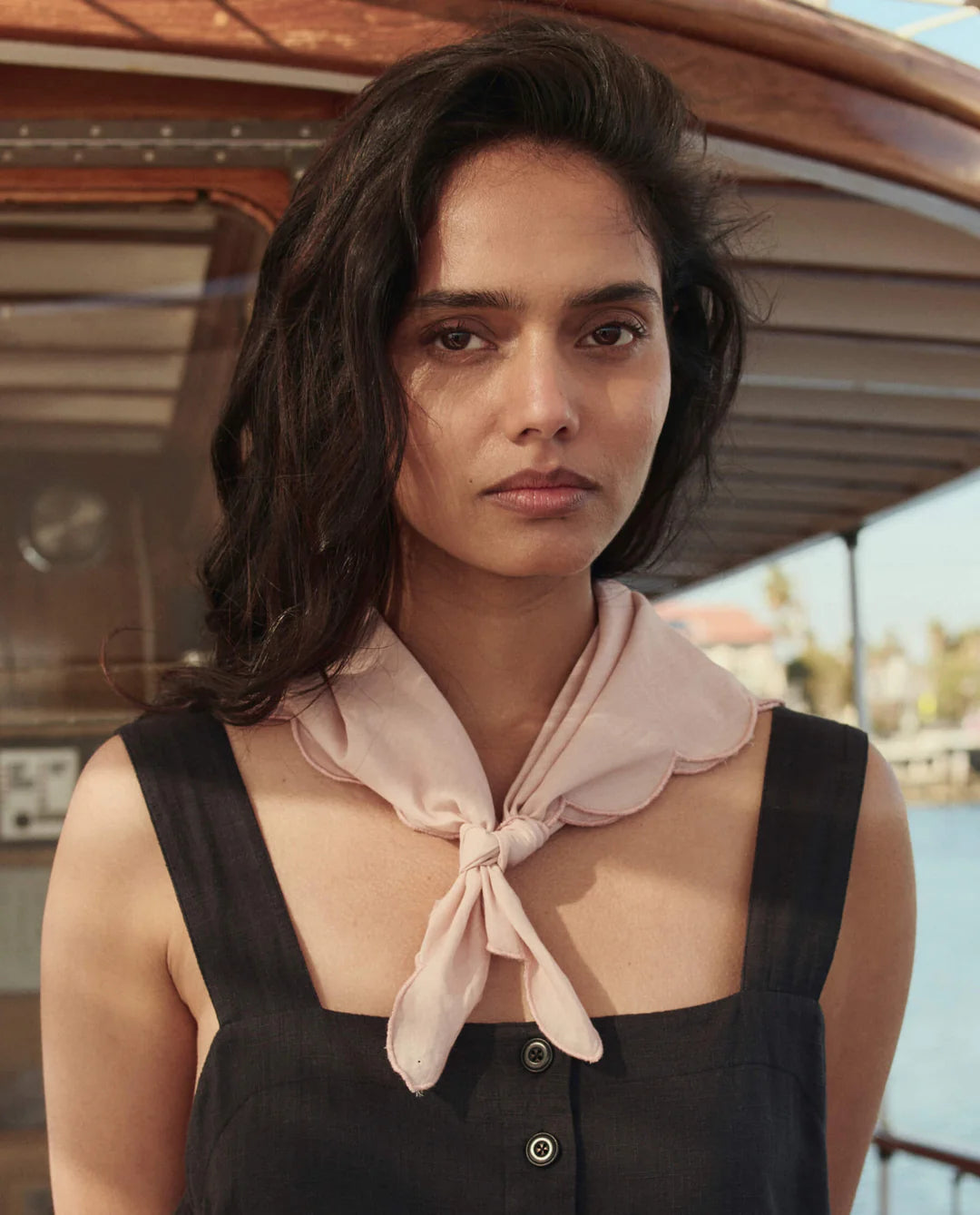 The Great - Scalloped Bandana Petal