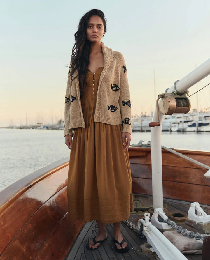 The Great - Swimming Fish Lodge Cardigan