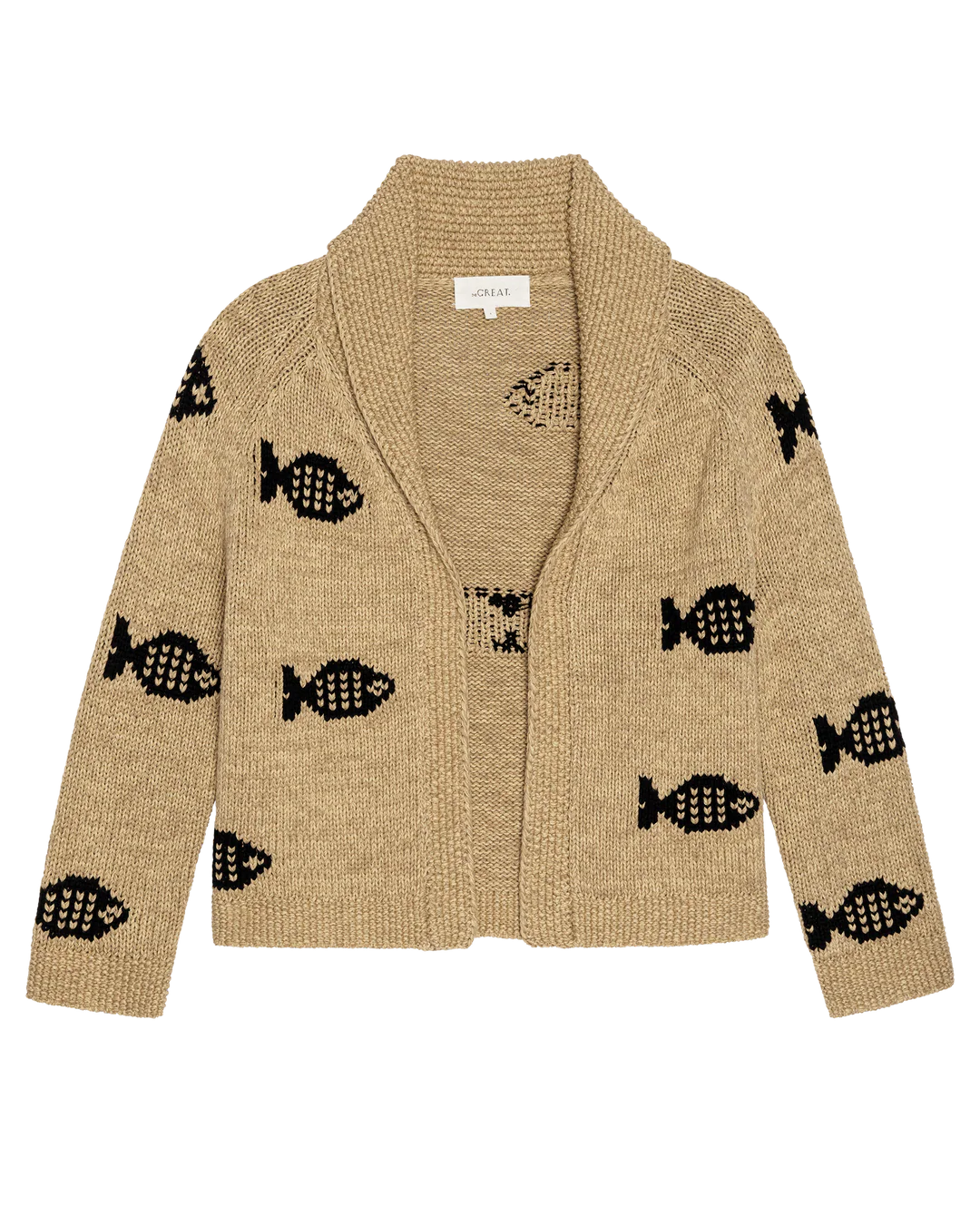 The Great - Swimming Fish Lodge Cardigan
