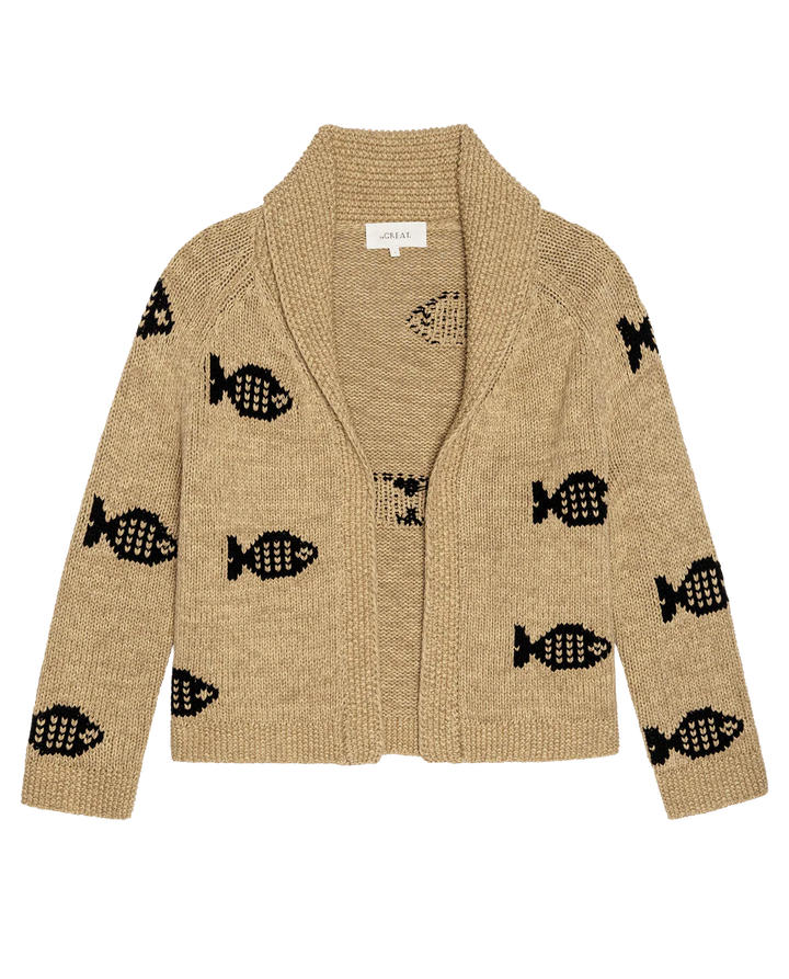 The Great - Swimming Fish Lodge Cardigan