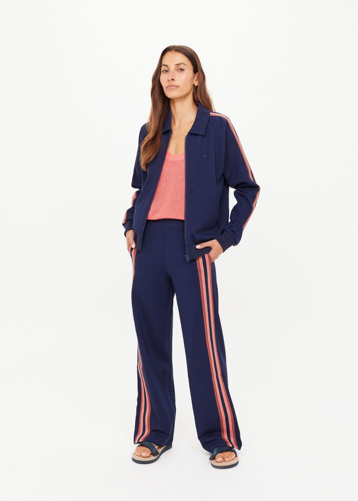 The Upside - Navy Ananda Pari Zip Jacket