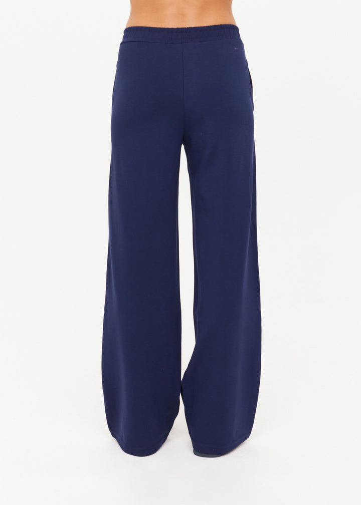 The Upside - Navy Ananda Wide Leg Cody Pant