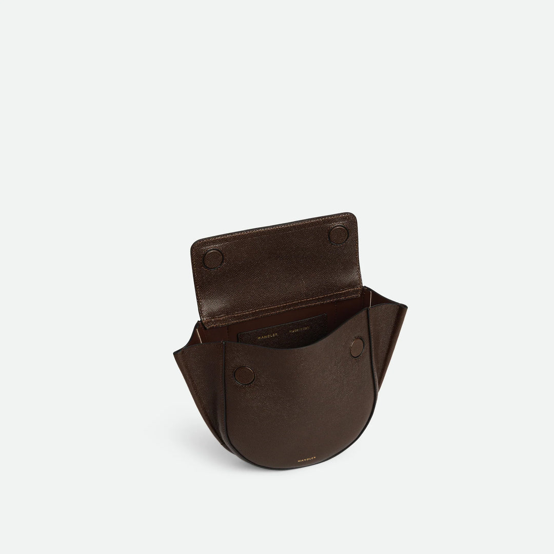 Wandler - Hortensia Mini Bag in Soil Caviar