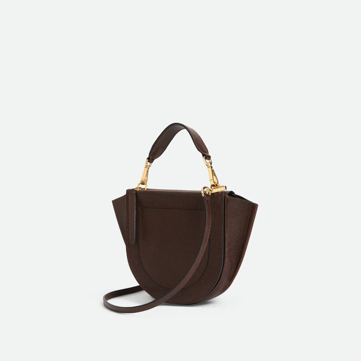 Wandler - Hortensia Mini Bag in Soil Caviar