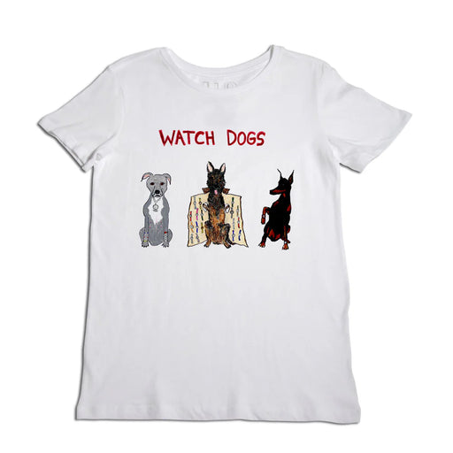 Unfortunate Portrait - Watch Dogs Women's Tee in White