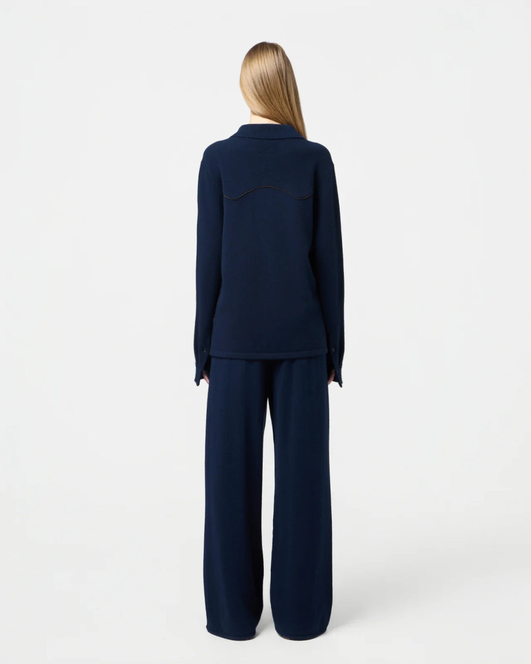 Guest in Residence - Western Button Up Shirt in Midnight