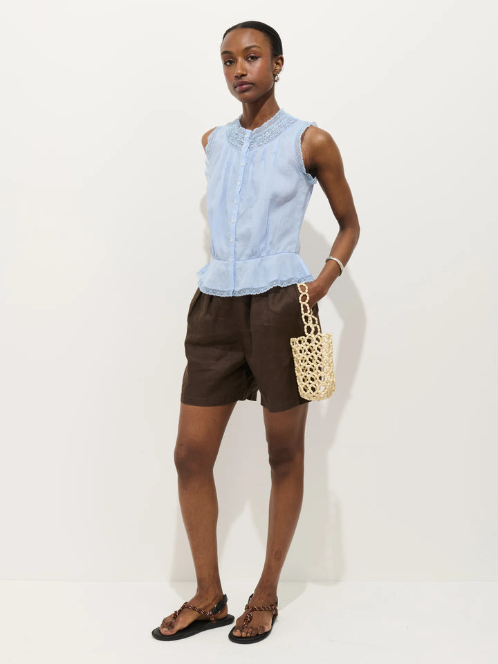 Alex Mill - Collette Top in Hydrangea