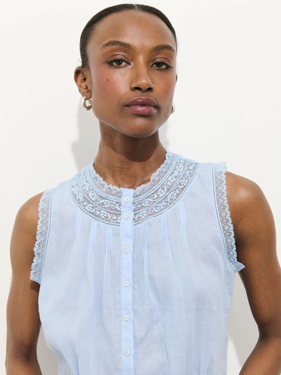 Alex Mill - Collette Top in Hydrangea