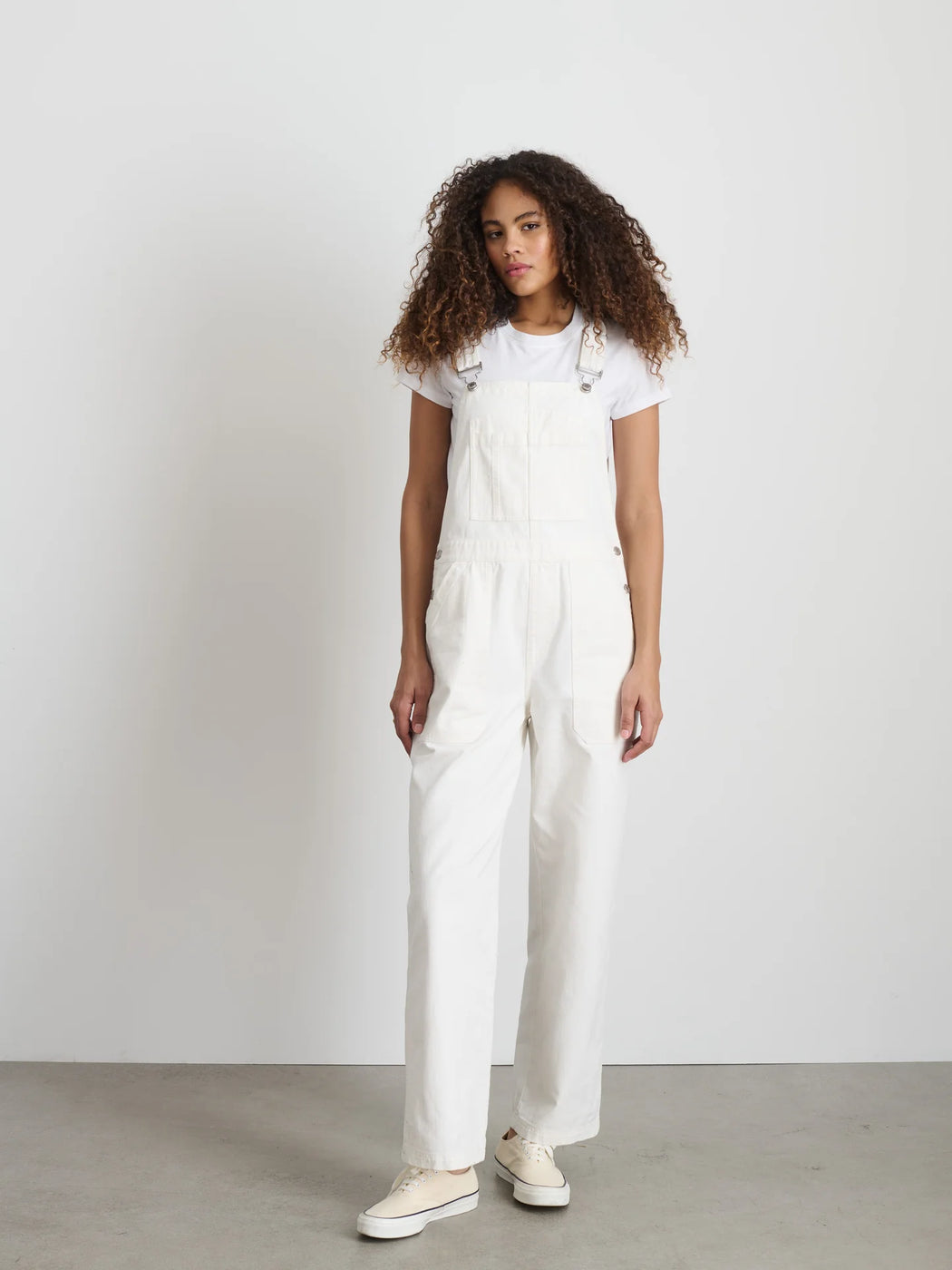 Alex Mill - Lili Overall in White