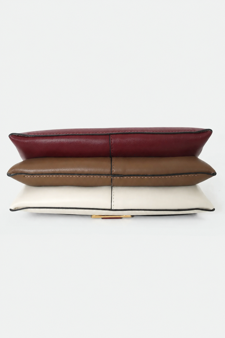 Wandler - Ida Trio Bag in Bordeaux Mix