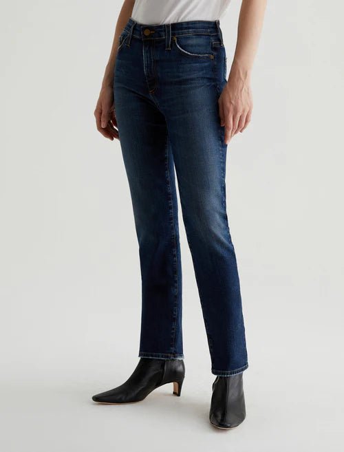 AG Denim - 9 Years Helsinki Mari Mid - Rise Straight Leg - Kalifornia Jean BarAG Denim - 9 Years Helsinki Mari Mid - Rise Straight Leg