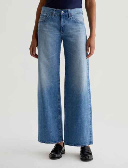 AG Denim - Stockholm Adria Low - Rise Wide Leg Jean - Kalifornia Jean BarAG Denim - Stockholm Adria Low - Rise Wide Leg Jean