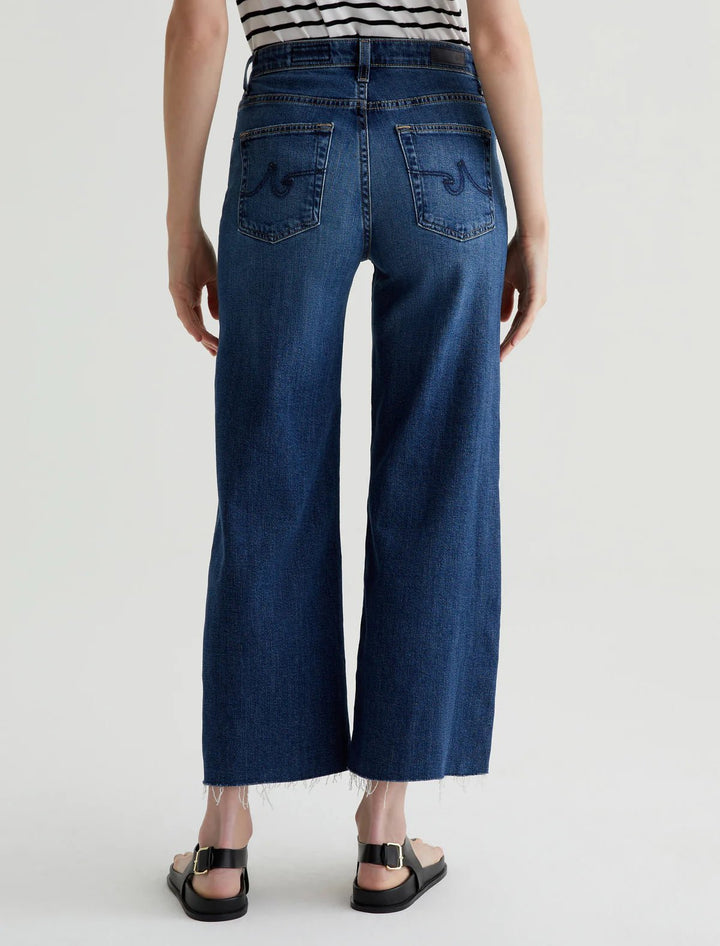 AG - Plume Saige Wide Leg Crop - Kalifornia Jean Bar