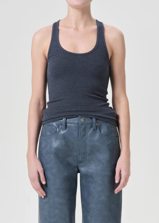 Agolde - Bianca Tank in Blue Jay - Kalifornia Jean BarAgolde - Bianca Tank in Blue Jay