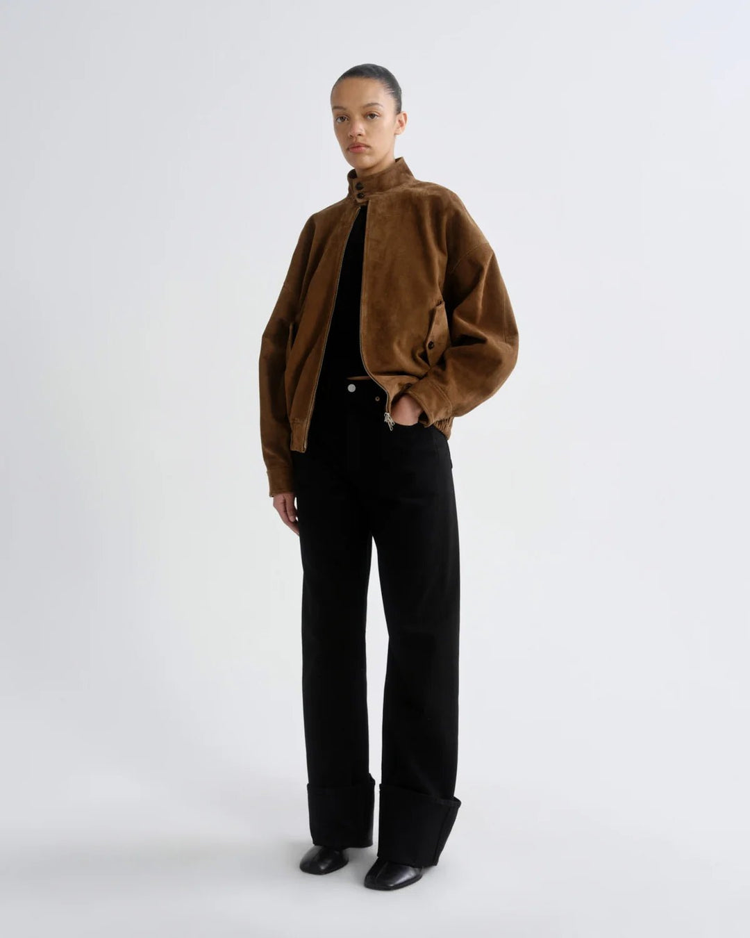 Agolde - Blair Jacket in Pecan - Kalifornia Jean Bar