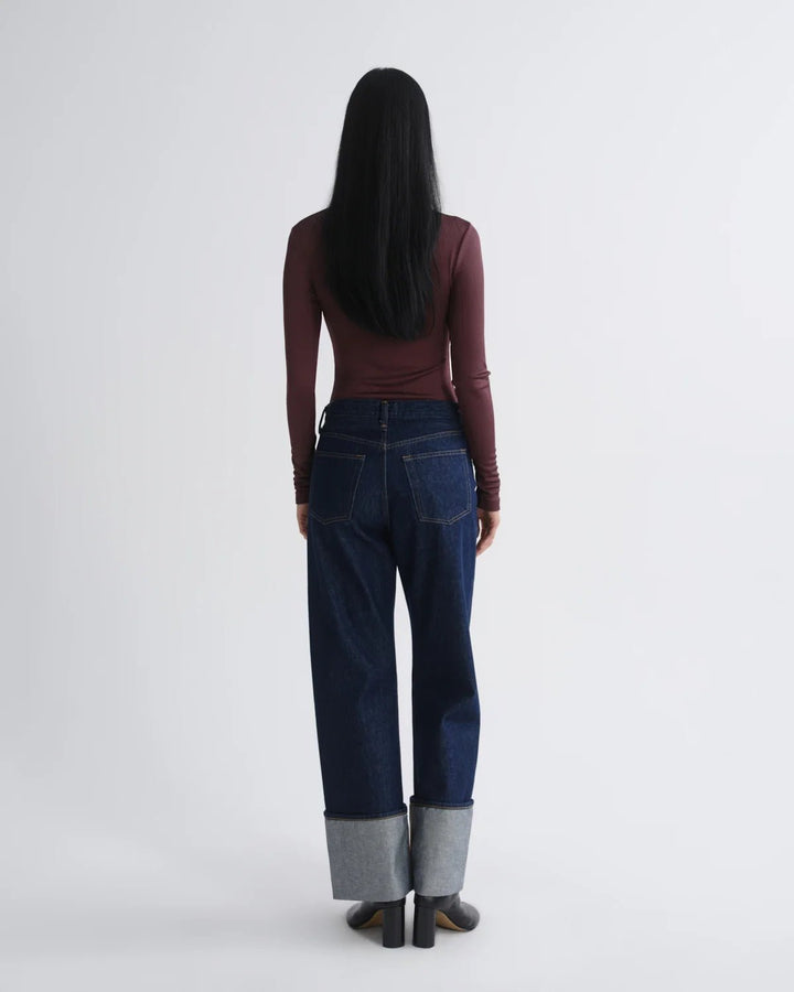 Agolde - Corinth Delphi Slim Tee Viscose - Kalifornia Jean Bar