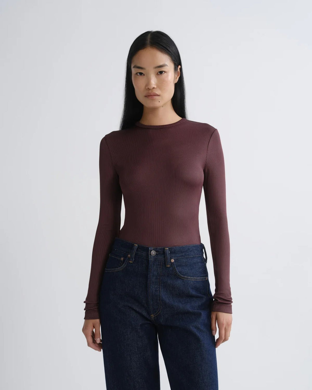 Agolde - Corinth Delphi Slim Tee Viscose - Kalifornia Jean Bar