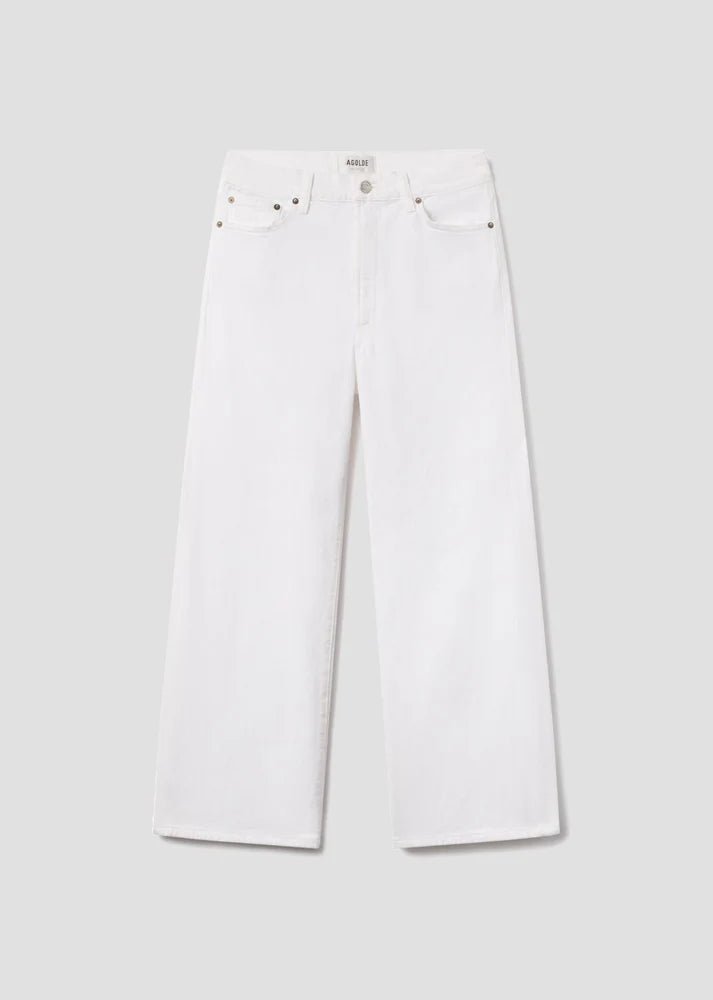 Agolde - Harper Crop in Sour Cream - Kalifornia Jean Bar