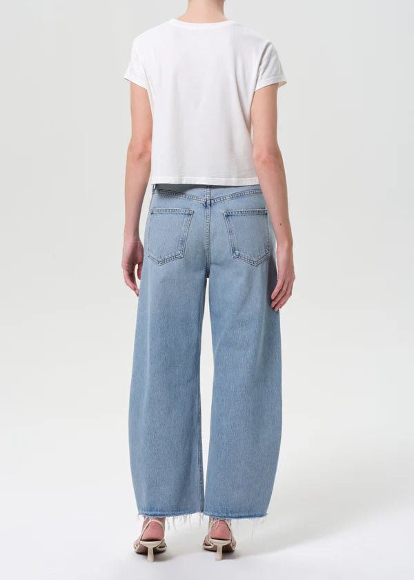 Agolde - Low Curve Fray Jean in Force - Kalifornia Jean Bar