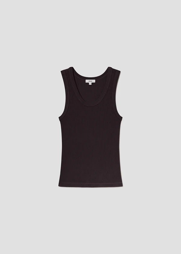Agolde - Poppy Tank in Eggplant - Kalifornia Jean Bar