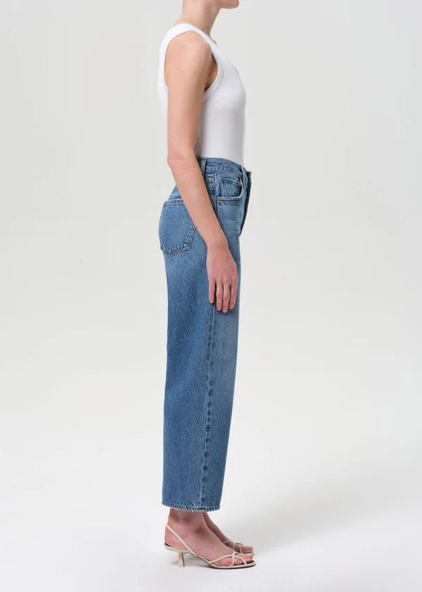 Agolde - Ren High Rise Wide Leg in Shrine - Kalifornia Jean Bar