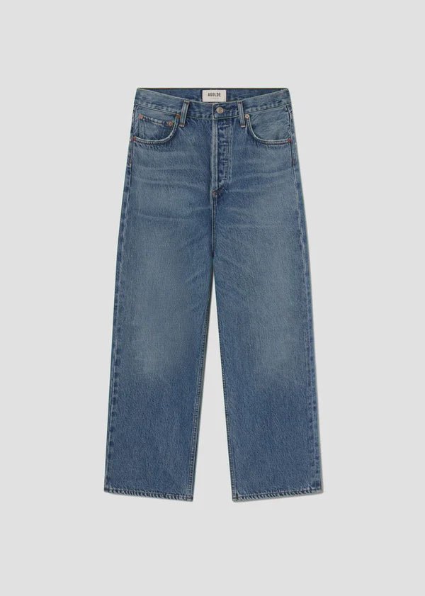 Agolde - Ren High Rise Wide Leg in Shrine - Kalifornia Jean Bar