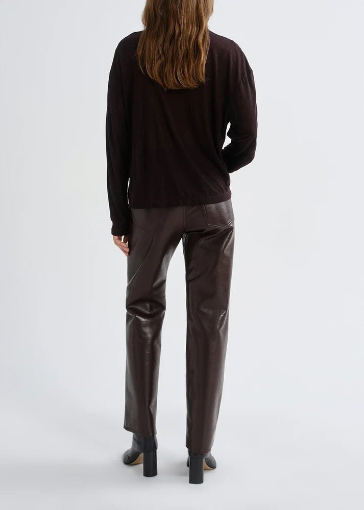 Agolde - Sasha Tee in Ristretto - Kalifornia Jean Bar
