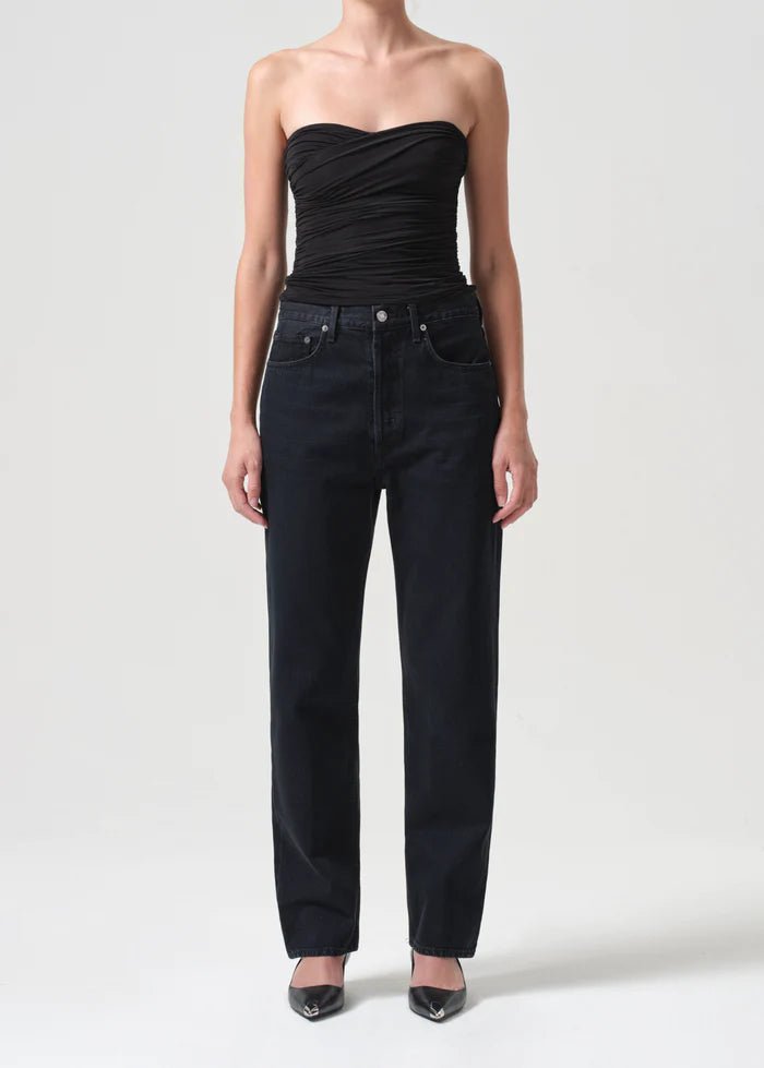 Agolde - Tonia Twist Tube in Black - Kalifornia Jean BarAgolde - Tonia Twist Tube in Black