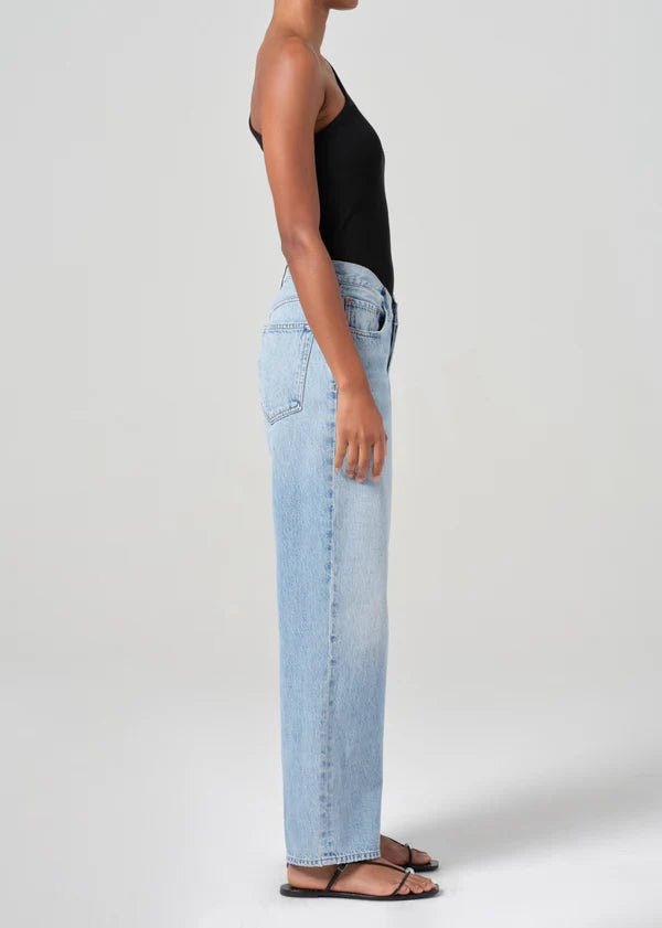 Agolde - V Waist Baggy in Prevail - Kalifornia Jean Bar