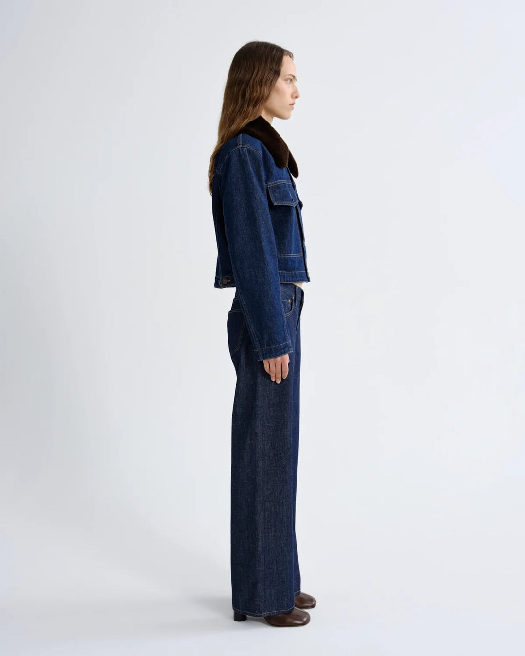 Agolde - Walker Denim Jacket in Rinse - Kalifornia Jean Bar