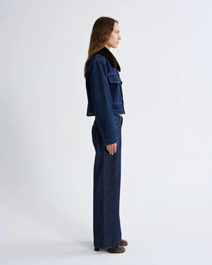 Agolde - Walker Denim Jacket in Rinse - Kalifornia Jean Bar