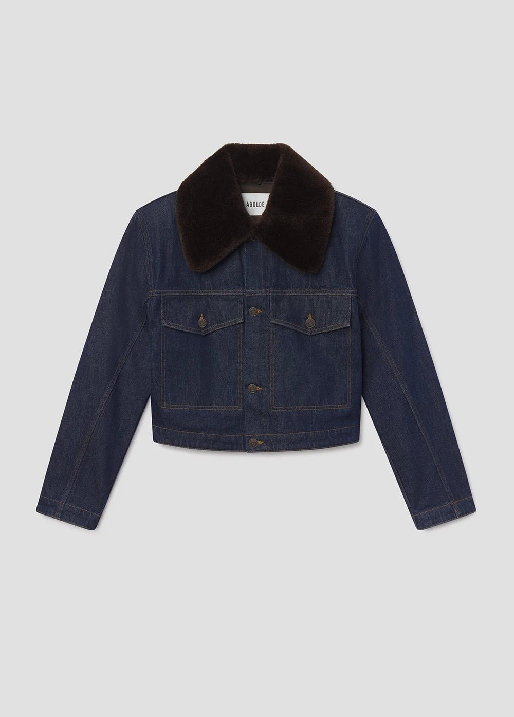 Agolde - Walker Denim Jacket in Rinse - Kalifornia Jean Bar