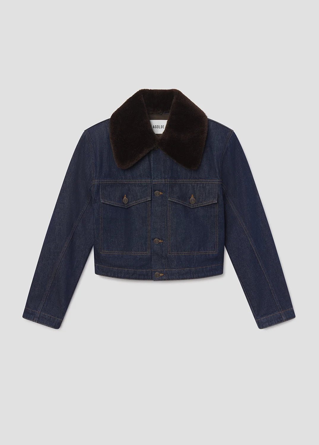 Agolde - Walker Denim Jacket in Rinse - Kalifornia Jean Bar