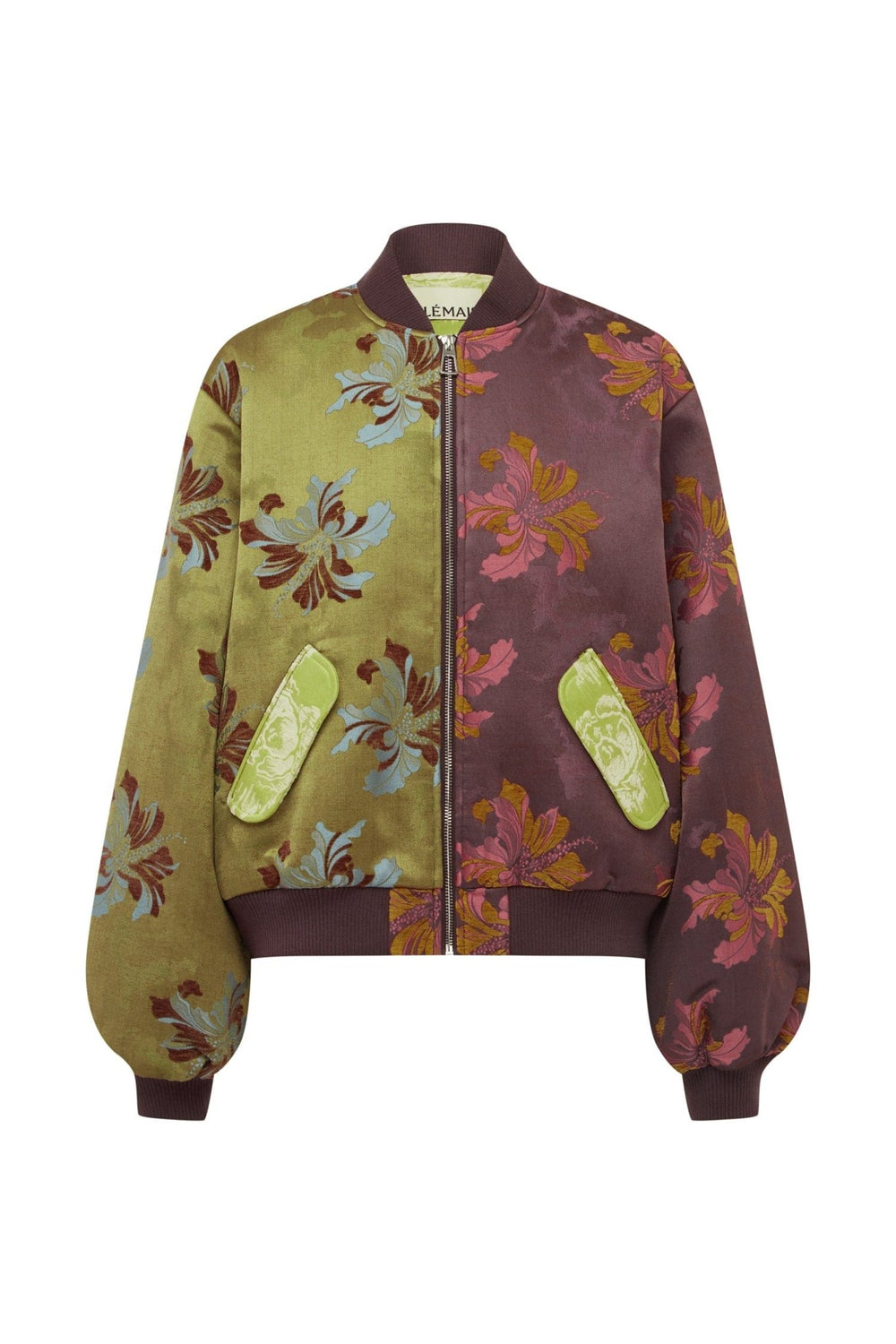 Alémais - Adriana Jacquard Bomber Jacket - Kalifornia Jean Bar