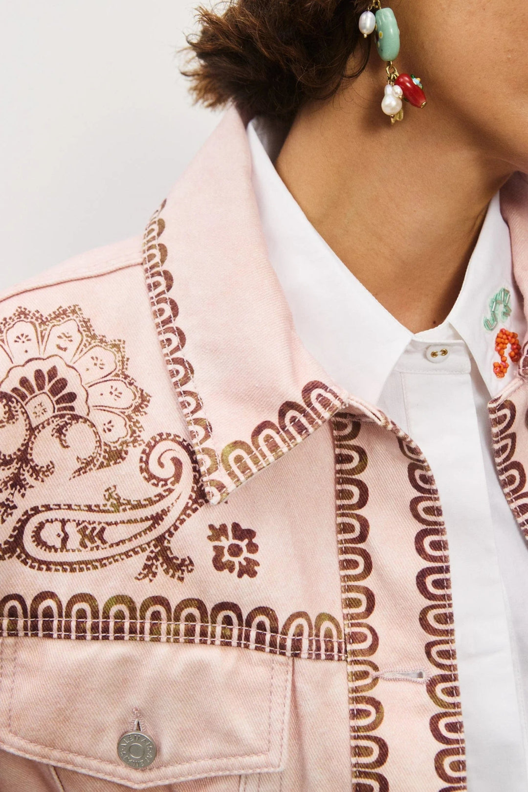 Alémais - Akia Denim Jacket - Kalifornia Jean Bar