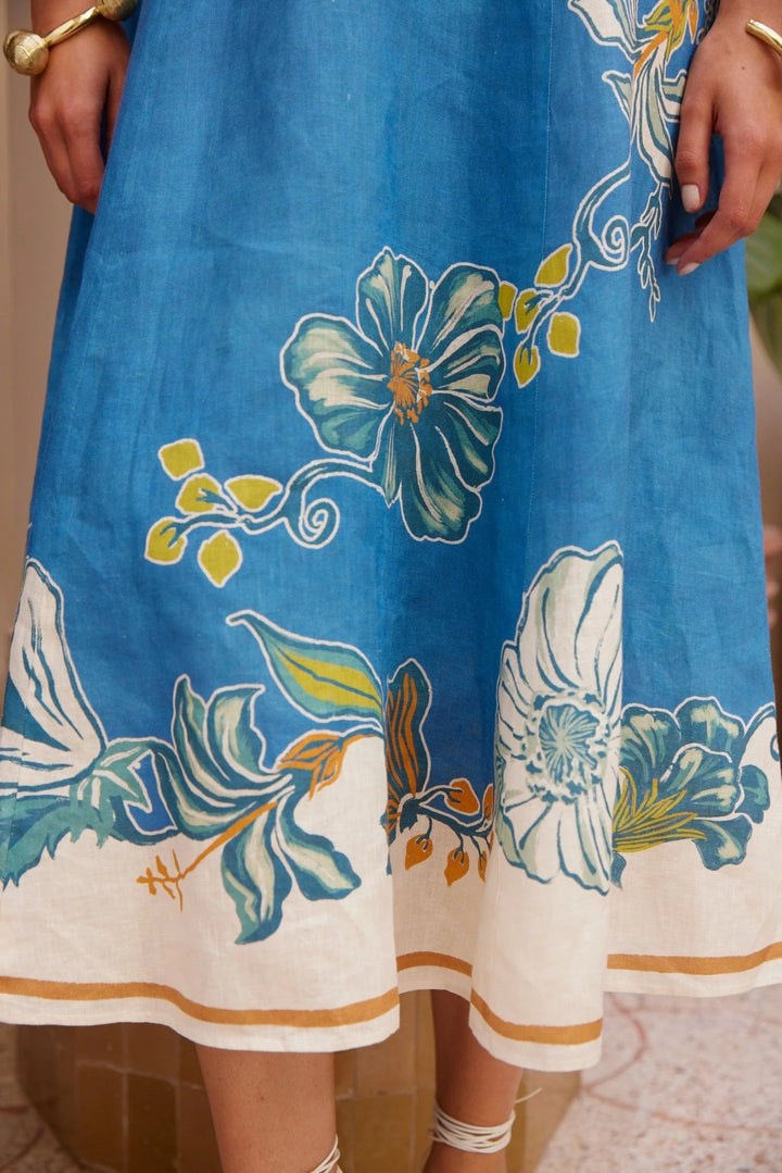 Alémais - Luda Midi Dress - Kalifornia Jean Bar