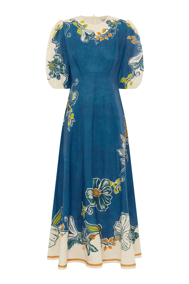 Alémais - Luda Midi Dress - Kalifornia Jean Bar