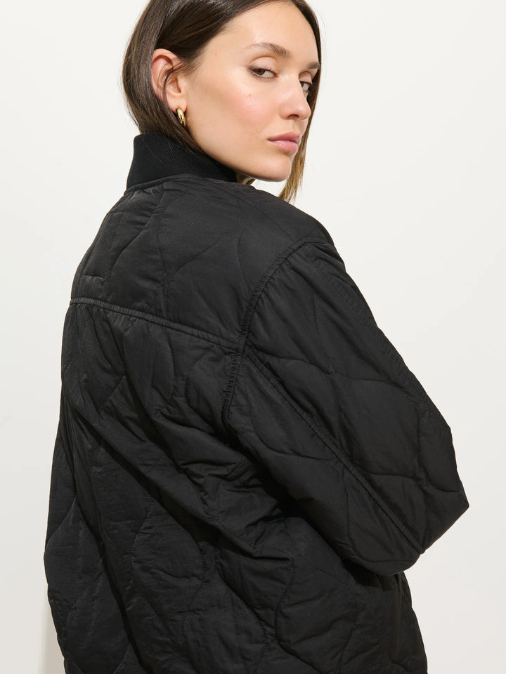 Alex Mill - Black Wembley Quilted Jacket - Kalifornia Jean Bar