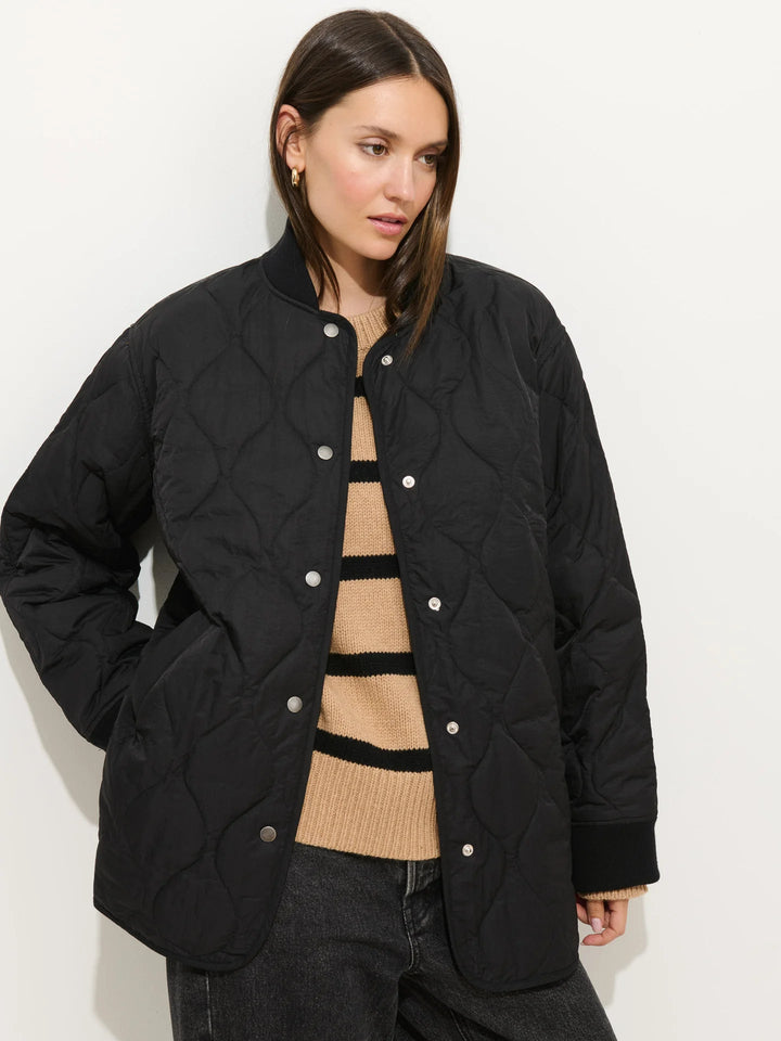 Alex Mill - Black Wembley Quilted Jacket - Kalifornia Jean Bar