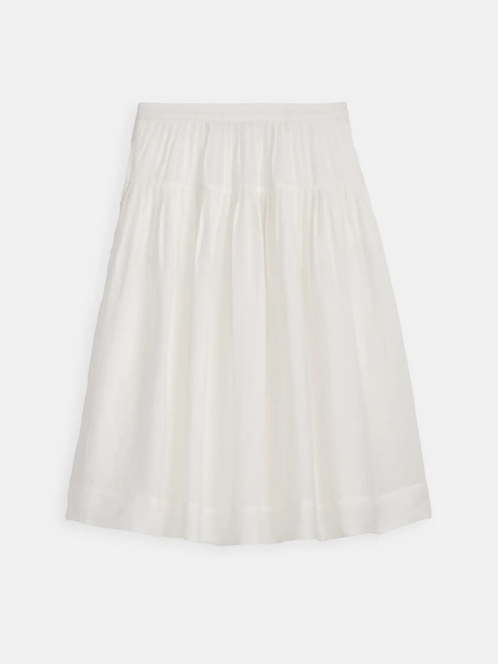 Alex Mill - Brittany Skirt in Ramie Off - White - Kalifornia Jean Bar