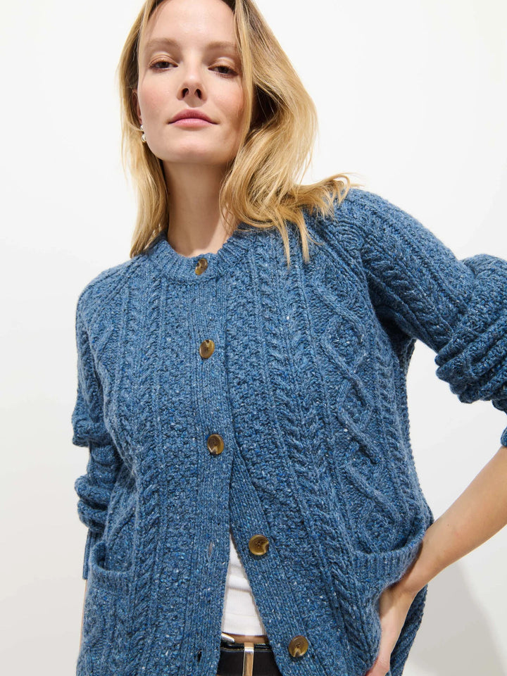 Alex Mill - Donegal Sweater in Frost - Kalifornia Jean Bar