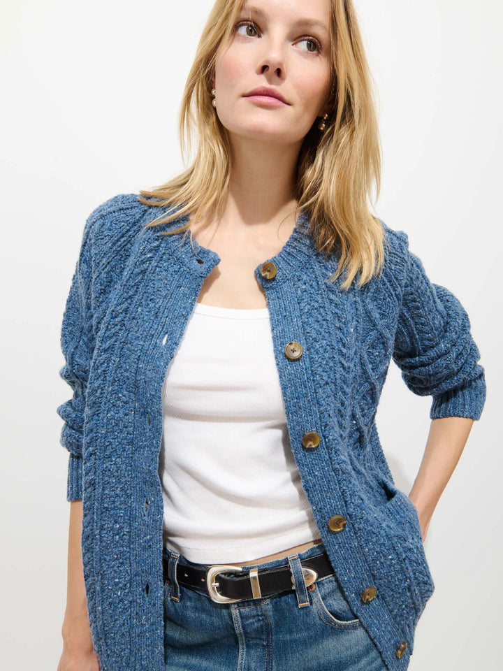 Alex Mill - Donegal Sweater in Frost - Kalifornia Jean Bar