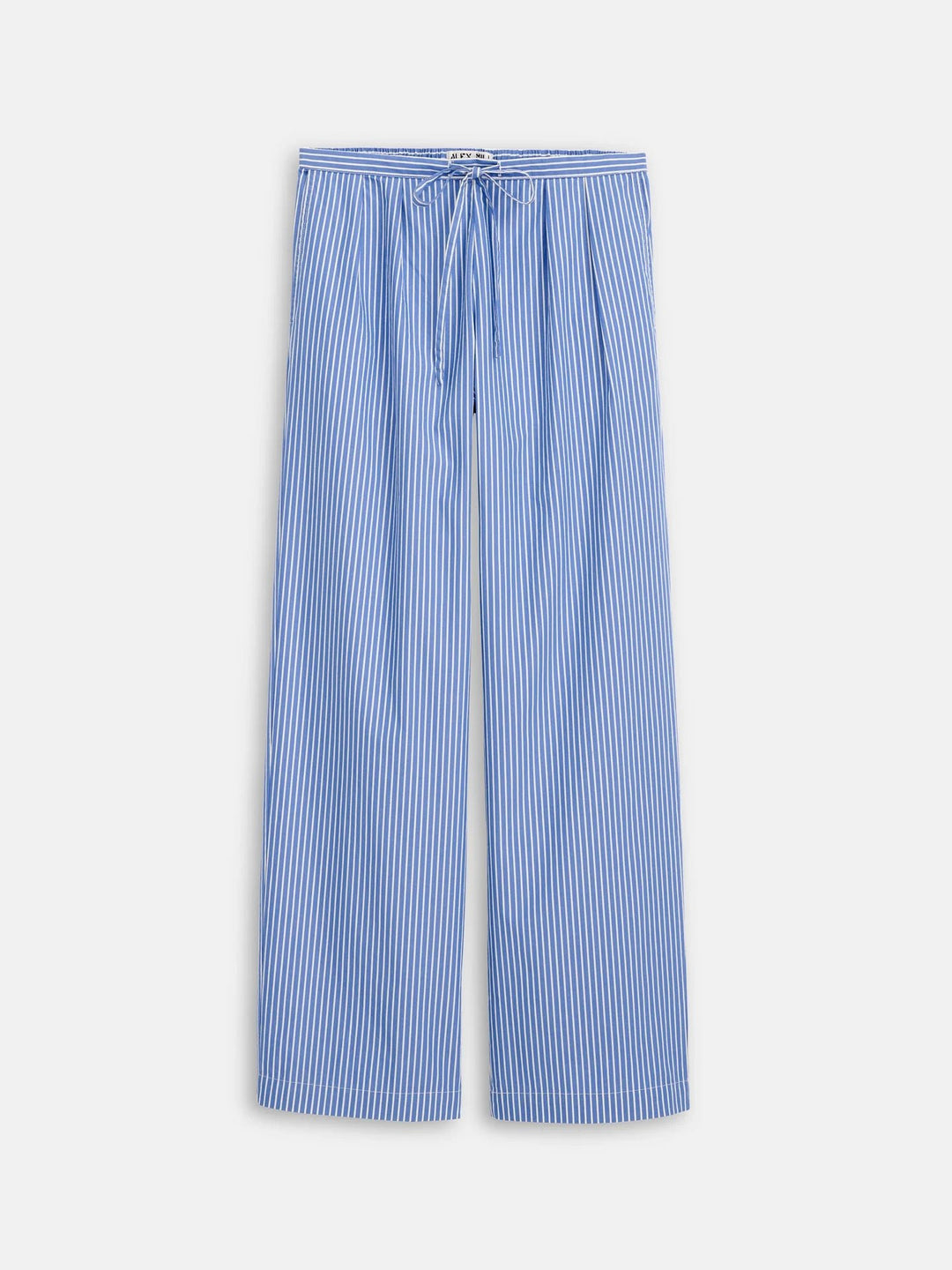 Alex Mill - Hudson Striped Poplin Pant Blue Ivory Stripe - Kalifornia Jean Bar