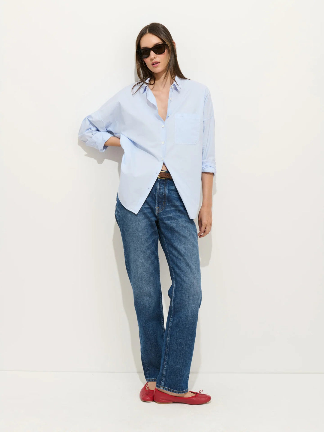 Alex Mill - Jo Shirt in Cotton Poplin - Kalifornia Jean Bar