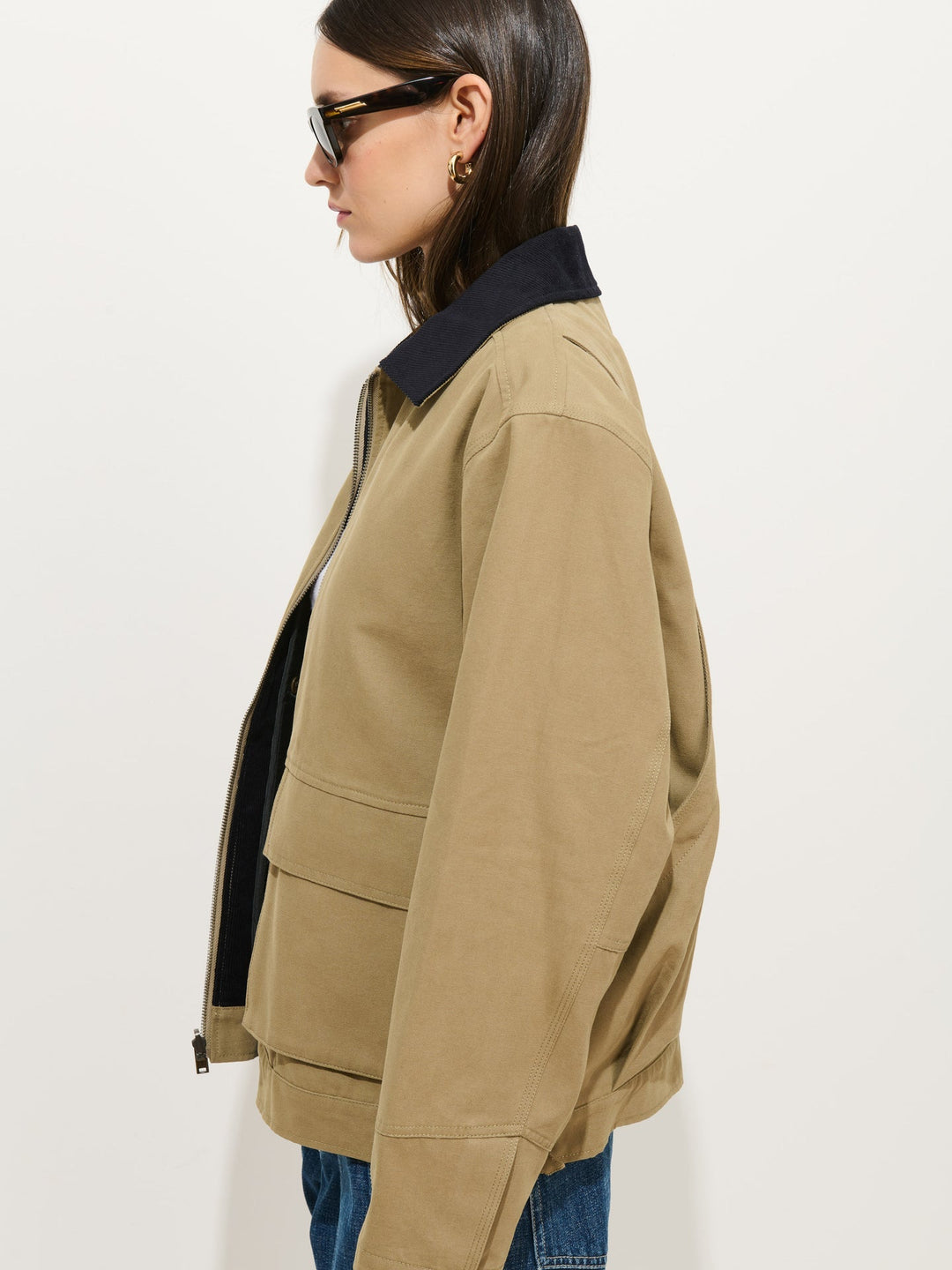 Alex Mill - Khaki Canvas Essex Jacket - Kalifornia Jean Bar