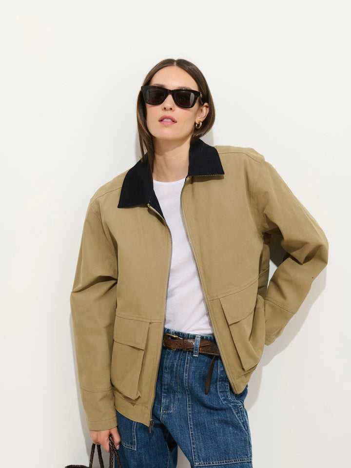 Alex Mill - Khaki Canvas Essex Jacket - Kalifornia Jean Bar