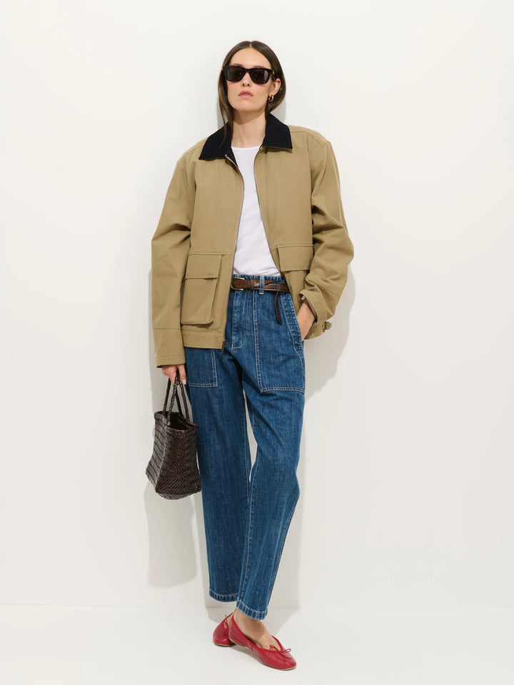 Alex Mill - Khaki Canvas Essex Jacket - Kalifornia Jean Bar