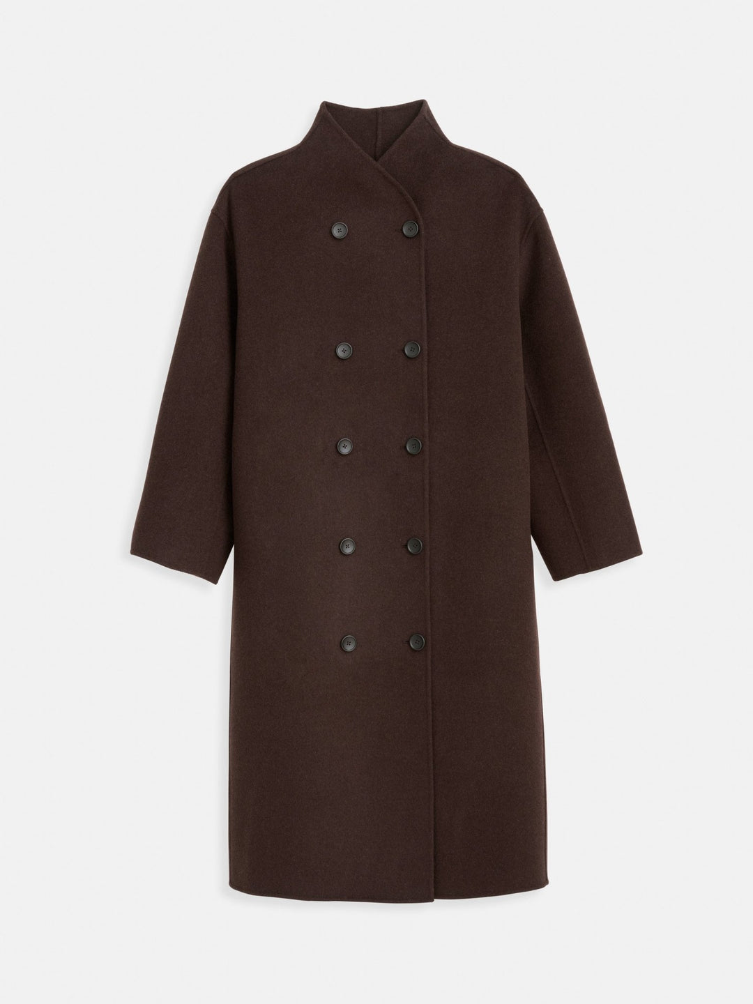 Alex Mill - Long Sophia Coat in Chocolate - Kalifornia Jean Bar
