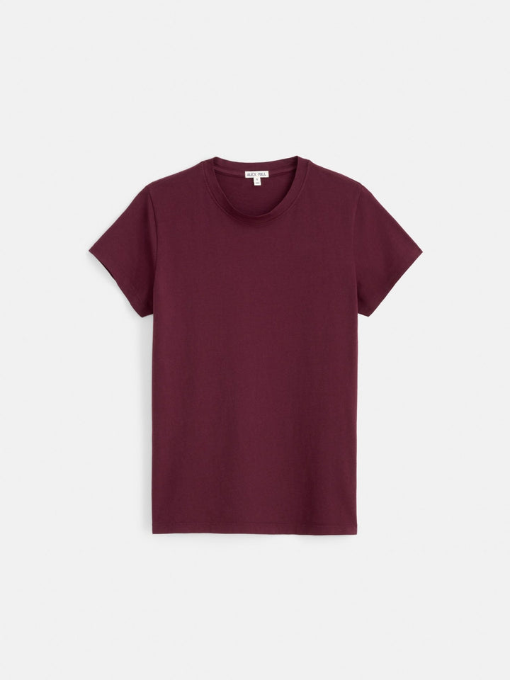 Alex Mill - Prospect Tee in Plum - Kalifornia Jean Bar