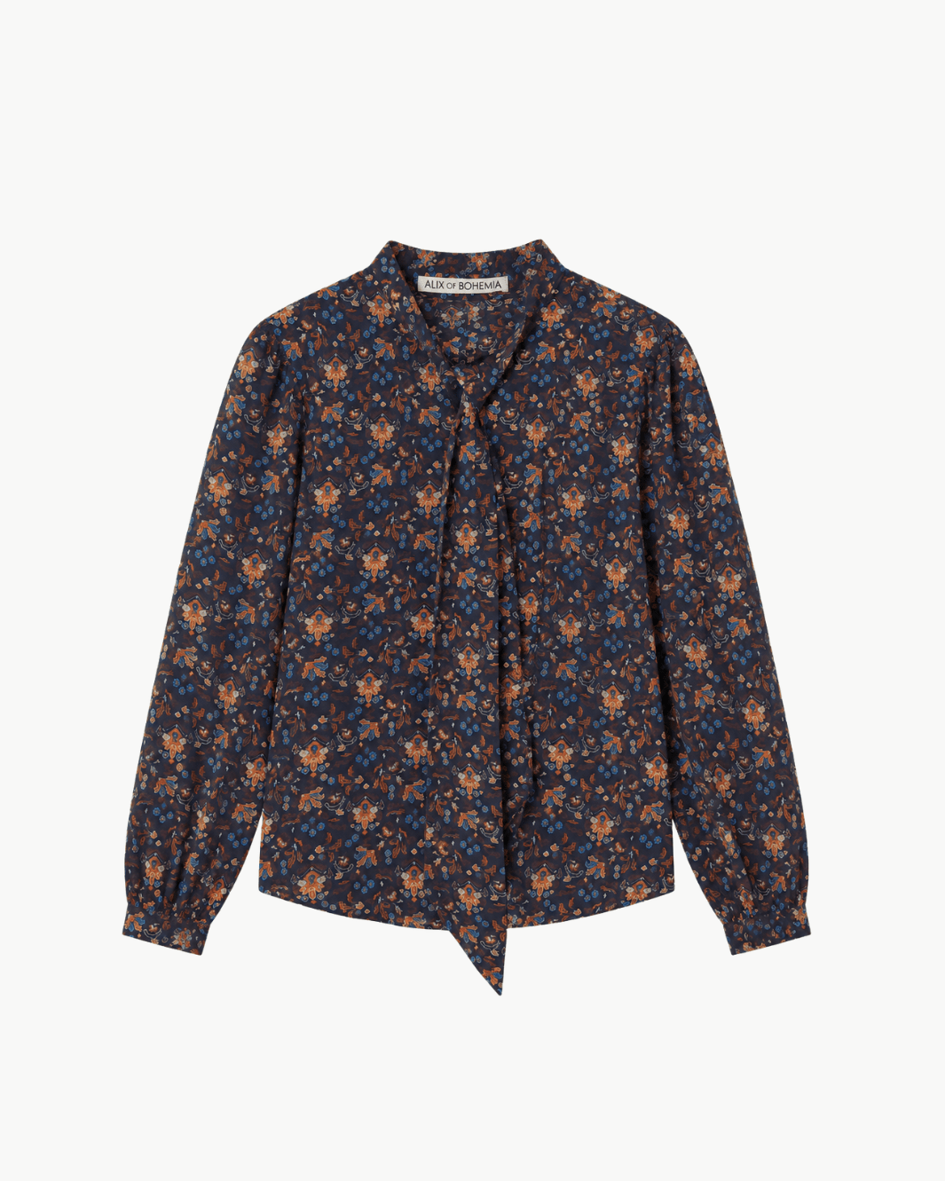 Alix of Bohemia - Chancery Indigo Kilim Shirt Dark Blue - Kalifornia Jean Bar